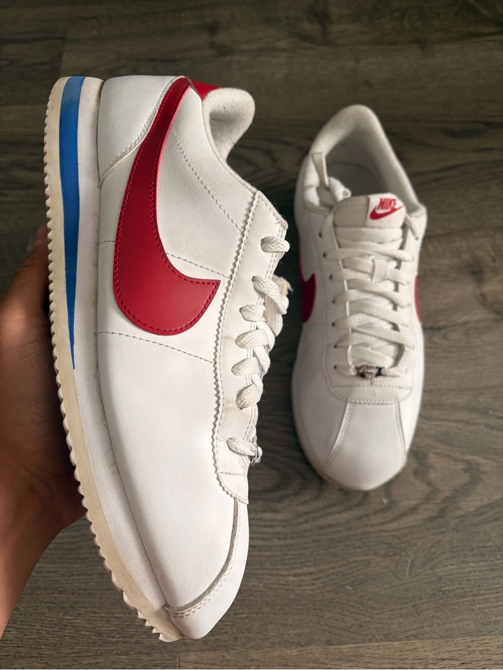 Nike Cortez “Forrest Gump” colorway. Sz 11 mens.